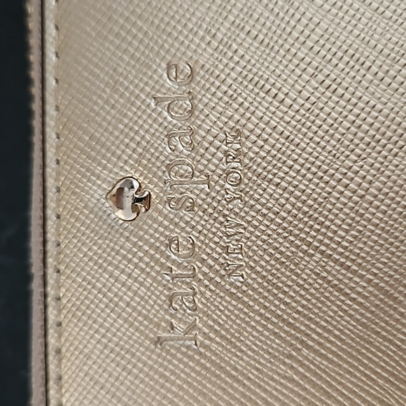 Gold Kate spade zipper wallet♠️ - Picture 2 of 5